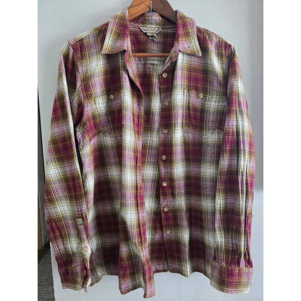 Womens Duluth Trading Company Flannel